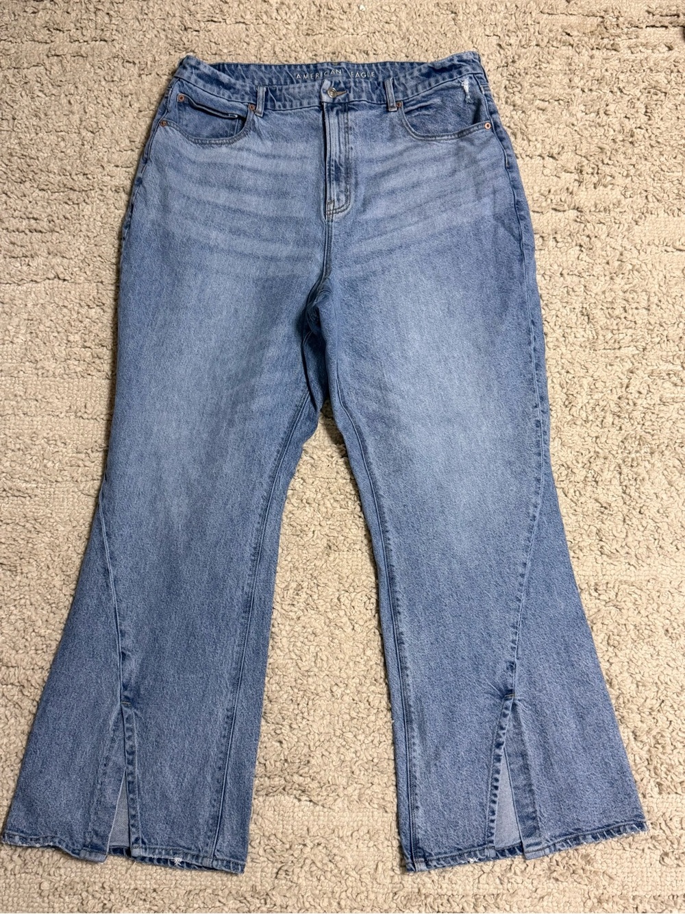 American Eagle Curvy 90s High Rise Stretch boot cut jeans size 20 regular